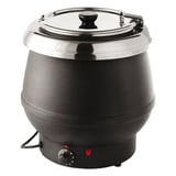SCALDA ZUPPA BAGNO MARIA  10 L 34,5x36 CM NERO ACCIAIO INOX (1 UNITÀ)