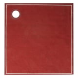 12 U. PANNI ROTTOLO 'CUBI-DRAP'  40x40 CM BORDEAUX COTONE (1 UNITÀ)
