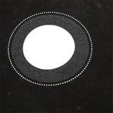 12 U. PANNI ROTTOLO 'CUBI-DRAP'  40x40 CM NERO COTONE (1 UNITÀ)