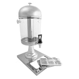 DISTRIBUTORE DI SUCCHI  8 L 35x26x58,5 CM ARGENTO ACCIAIO INOX (1 UNITÀ)