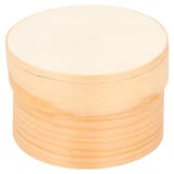 MINI SCATOLE TAPPO + CAPSULA WOOD 50 ML Ø 5x3,5 CM NATURALE LEGNO (200 UNITÀ)