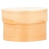 MINI SCATOLE TAPPO + CAPSULA WOOD 50 ML Ø 5x3,5 CM NATURALE LEGNO (200 UNITÀ)
