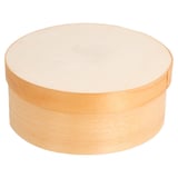 MINI SCATOLE TAPPO + CAPSULA WOOD 500 ML Ø 13x5 CM NATURALE LEGNO (100 UNITÀ)
