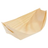 BARCHETTE IN FOGLIA DI PIOPPO WOOD  14x8x2 CM NATURALE LEGNO (2000 UNITÀ)