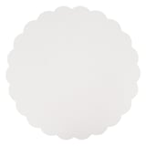 BASE PER TORTA  300 G/M2 Ø 27 CM BIANCO CARTONE (250 UNITÀ)