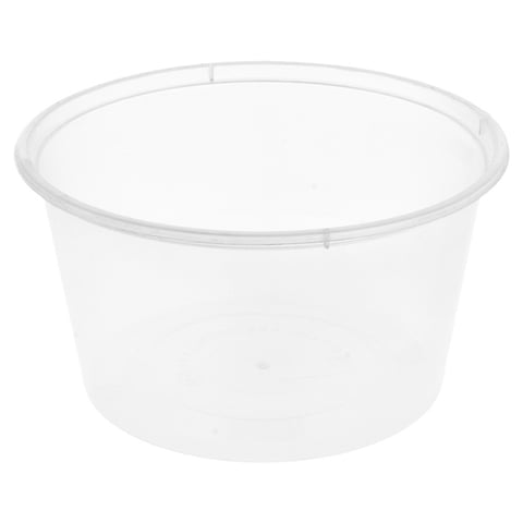 CONTENITORE PER MICRONDE  475 ML Ø 11,5x6,5 CM TRASPARENTE PP (500 UNITÀ)