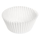 PIROTTINI PETIT FOURS  50 G/M2 Ø 2,4x2 CM BIANCO PERGAMANA ANTIGRASSI (500 UNITÀ)