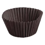 PIROTTINI PETIT FOURS  50 G/M2 Ø 2,4x2 CM CACAO PERGAMANA ANTIGRASSI (500 UNITÀ)