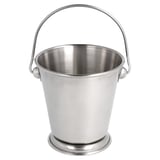MINI SECCHIELLO GHIACCIO ARTINOX  Ø 12x12 CM ARGENTO ACCIAIO INOX (12 UNITÀ)