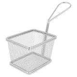 MINI FRIGGITRICE 1 PORZIONE ARTINOX  10x7,8x7 CM ARGENTO ACCIAIO INOX (6 UNITÀ)