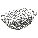 CESTO OVALE ARTINOX  24x15,2x7 CM NERO ACCIAIO (1 UNITÀ)