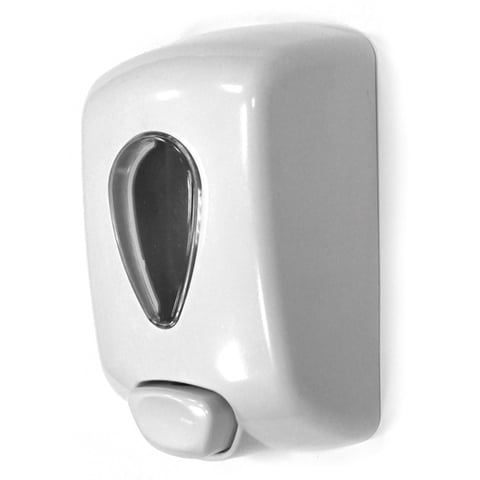 DISTRIBUTORE GEL MANI  700 ML 13x9x21 CM BIANCO ABS (1 UNITÀ)