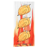SACCHETTO PER 1/2 POLLO  40 G/M2 + 20µ PP 13+7,5x28 CM BIANCO CARTA (1000 UNITÀ)