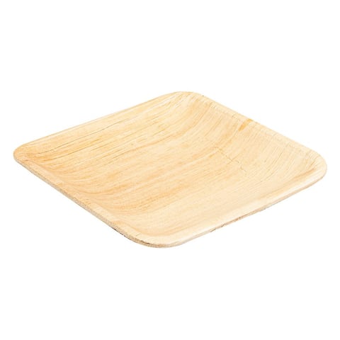 PIATTI QUADRATE ARECA  15x15x1,5 CM NATURALE ARECA (200 UNITÀ)