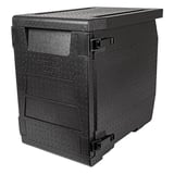 93L ARMADIO ISOTERMICO PER 9 GN 1/1, 1/2, 1/3  93 L 64,5x44,5x62,5 CM NERO EPP (1 UNITÀ)