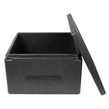 27L CONTENITORE ISOTERMICO GN 2/3  27 L 41,5x40x26,5 CM NERO EPP (1 UNITÀ)
