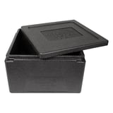 27L CONTENITORE ISOTERMICO GN 2/3  27 L 41,5x40x26,5 CM NERO EPP (1 UNITÀ)