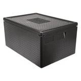 80L CONTENITORE ISOTERMICO GN 2/3  80 L 68,5x48,5x36 CM NERO EPP (1 UNITÀ)