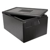 80L CONTENITORE ISOTERMICO GN 2/3  80 L 68,5x48,5x36 CM NERO EPP (1 UNITÀ)