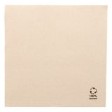 TOVAGLIOLI ECOLABEL DOUBLE POINT  19 G/M2 39x39 CM NATURALE TISSUE RICICLATO (1200 UNITÀ)
