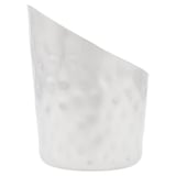 TERRINA FRITTI TRONCATO, MARTELLATO ARTINOX  Ø 8,5x8,5 CM ARGENTO ACCIAIO INOX (12 UNITÀ)