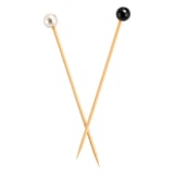 SPIEDINI "PERLA" BAMBOO  9 (h) CM NATURALE BAMBÙ (100 UNITÀ)