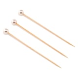 SPIEDINI "PERLA" BAMBOO  12 (h) CM NATURALE BAMBÙ (100 UNITÀ)