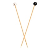 SPIEDINI "PERLA" BAMBOO  12 (h) CM NATURALE BAMBÙ (100 UNITÀ)
