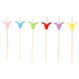 SPIEDINI "TULIPAN" BAMBOO  12 (h) CM NATURALE BAMBÙ (100 UNITÀ)