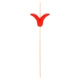 SPIEDINI "TULIPAN" BAMBOO  12 (h) CM NATURALE BAMBÙ (100 UNITÀ)