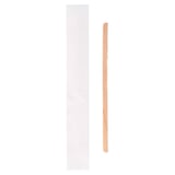 PALETTINE DA CAFFE IMBUSTATI SINGOLI WOOD  0,5x11,4x0,15 CM NATURALE LEGNO (1000 UNITÀ)