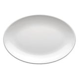 PIATTI OVALE ASAMI WARE  23x16 CM BIANCO MELAMINA (12 UNITÀ)