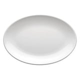 PIATTI OVALE ASAMI WARE  46x32 CM BIANCO MELAMINA (6 UNITÀ)