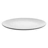 PIATTI OVALE ASAMI WARE  46x32 CM BIANCO MELAMINA (6 UNITÀ)