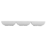 CONTENITORE 3 SALSE ASAMI WARE  140 gr. 22x7x2,5 CM BIANCO MELAMINA (12 UNITÀ)