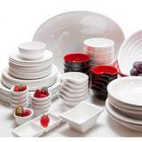 CONTENITORE 3 SALSE ASAMI WARE  140 gr. 22x7x2,5 CM BIANCO MELAMINA (12 UNITÀ)