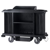 CARRELLO DI SERVIZIO CAMERE, SENZA PORTE ARROW  153,6x55,4x125,2 CM NERO PP (1 UNITÀ)