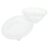 INSALATIERA CON COPERCHIO  1 L Ø 16,1x10,7 CM TRASPARENTE RPET (400 UNITÀ)