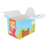 SCATOLE MENU BAMBINI CASTELLO 'CASTILLO' 320 G/M2 15,50x10,50x17,50 CM QUATRICOMIA CARTONE (300 UNITÀ)