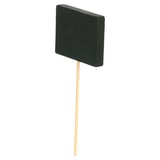 SPIEDINI "LAVAGNA" BAMBOO  3,5x2,5x9 (h) CM NERO BAMBÙ (100 UNITÀ)