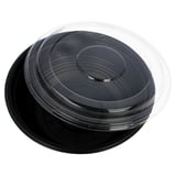 COPPETTA PIU TAPPI  700 ML Ø 17x6,1 CM NERO PP (500 UNITÀ)