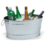 SECCHIELLO GRANDE OVALE ARTINOX  52x36x24,5 CM ARGENTO ACCIAIO INOX (1 UNITÀ)