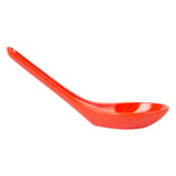 CUCCHIAI CINESI ASAMI WARE  14x4,2x4,5 CM ROSSO MELAMINA (100 UNITÀ)