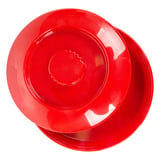 CONTENITORI PER TORTILLA ASAMI WARE  Ø 19 CM ROSSO MELAMINA (1 UNITÀ)
