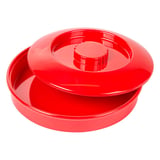 CONTENITORI PER TORTILLA ASAMI WARE  Ø 19 CM ROSSO MELAMINA (1 UNITÀ)
