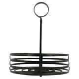 CESTO CONDIMENTI   Ø 20x20 CM NERO ACCIAIO (1 UNITÀ)