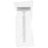 RASOIO DOPPIA LAMA,IMBUSTATO SINGOLARMENTE   10 CM TRASPARENTE HDPE (100 UNITÀ)