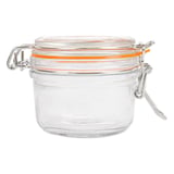 VASETTO CONSERVE + CHIUSURA CLIP WAKI GLASS 125 ML Ø 8,3x7 CM TRASPARENTE CRISTAL (48 UNITÀ)