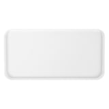 VASSOI PER PRODOTTI ACCOGLIENZA   23x11,5 CM BIANCO PS (10 UNITÀ)