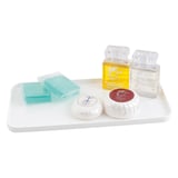 VASSOI PER PRODOTTI ACCOGLIENZA   23x11,5 CM BIANCO PS (10 UNITÀ)